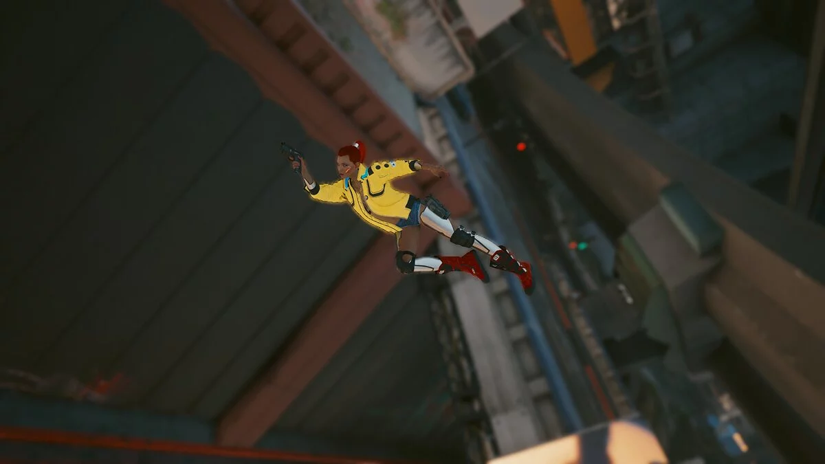 Cyberpunk 2077 — Тактические шорты с наколенниками и кобурой