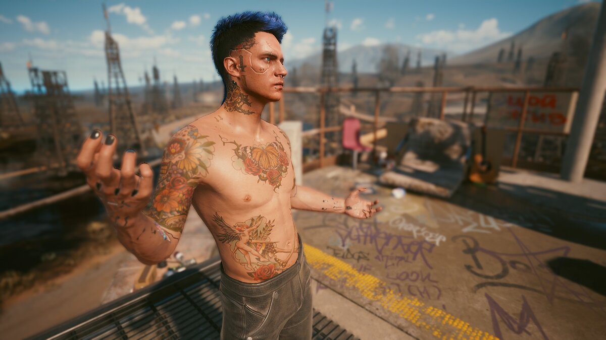 Cyberpunk 2077 — Alternative tattoos