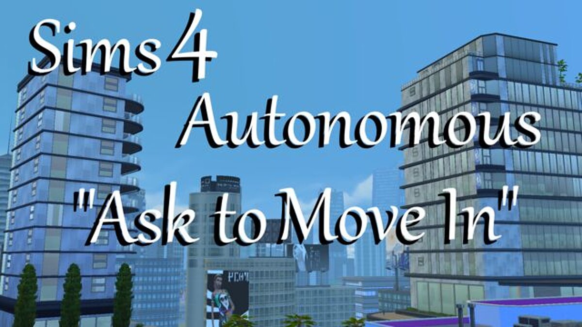 The Sims 4 — Autonomously ask a Sim to move (01/30/2021)