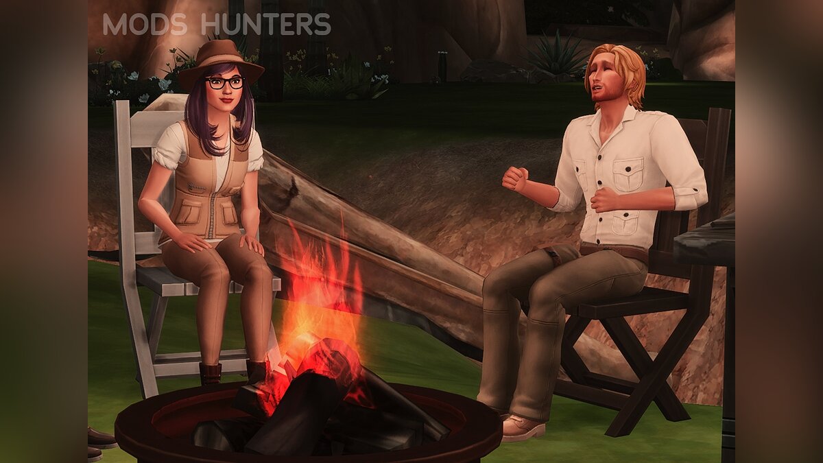 The Sims 4 — Site property - archaeological field camp