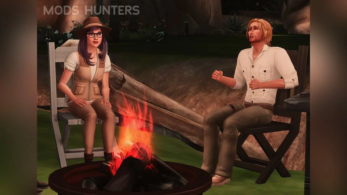 The Sims 4 — Site property - archaeological field camp