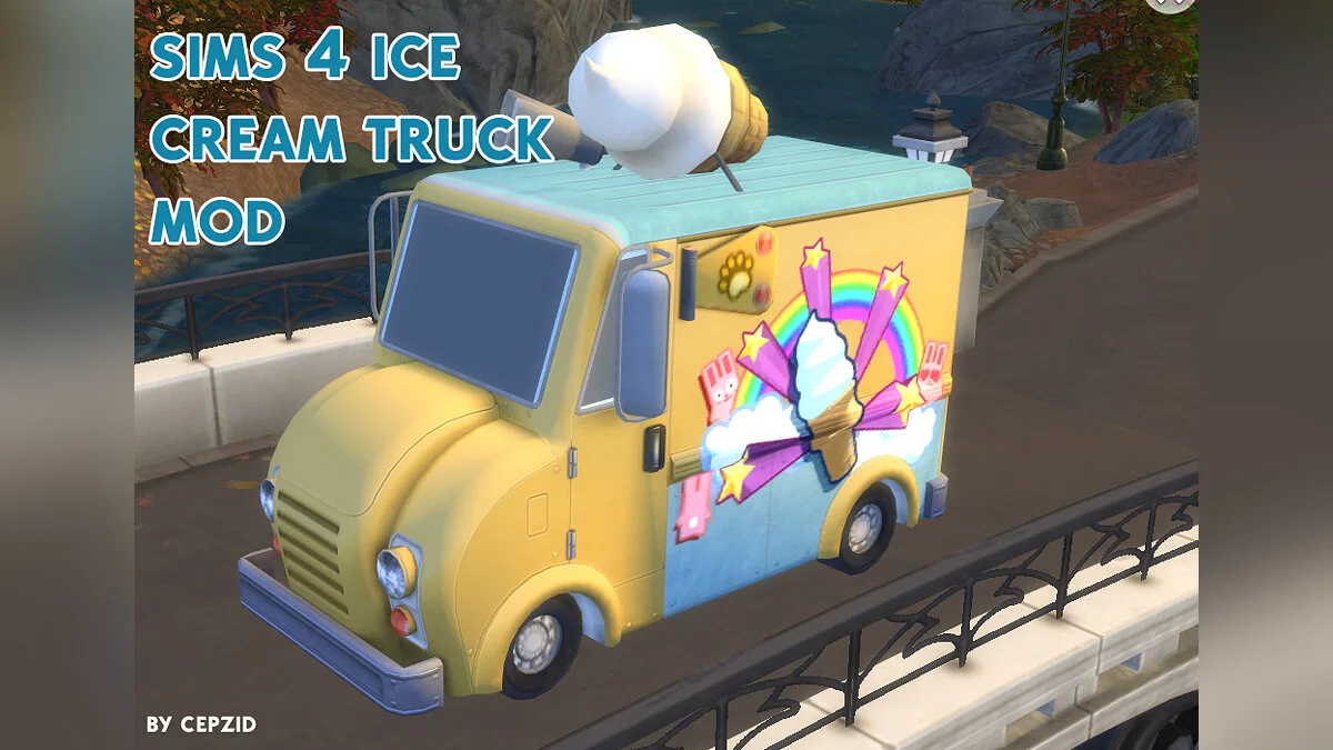 The Sims 4 — Functional ice cream truck