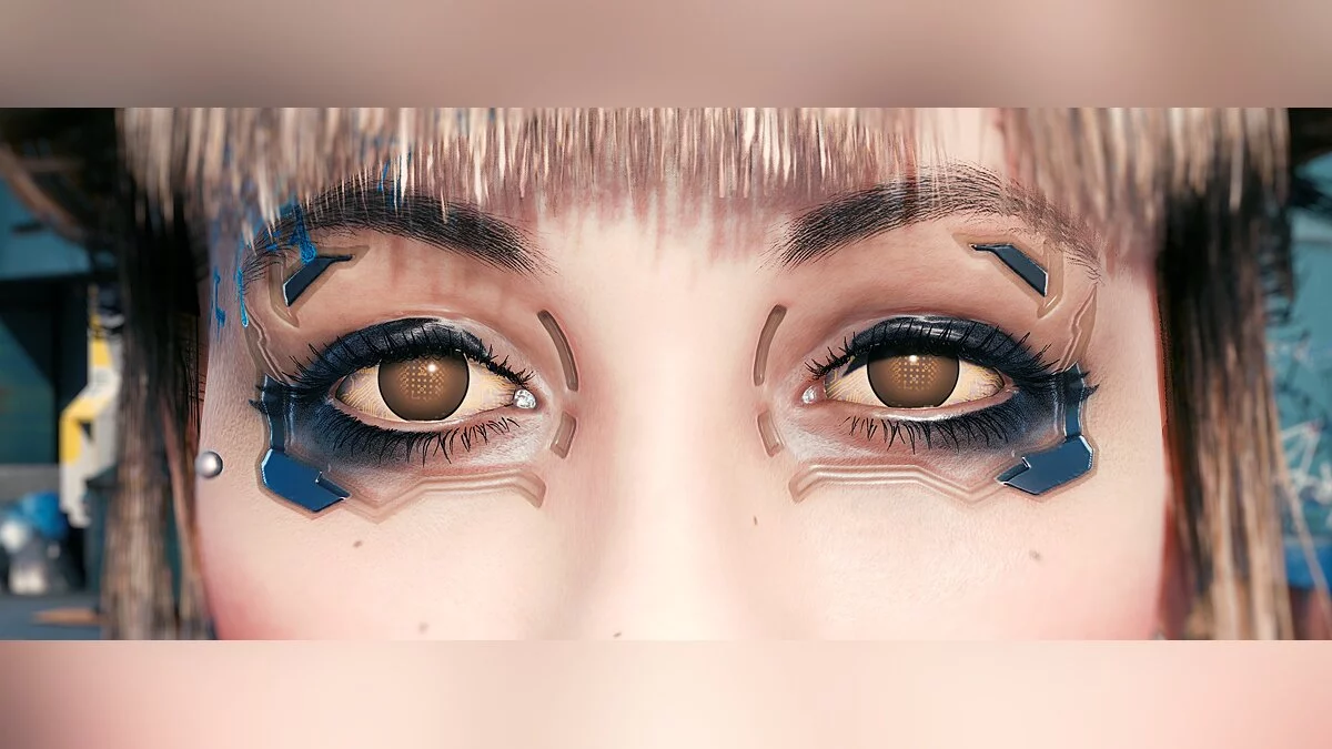 Cyberpunk 2077 — Детализированные глаза