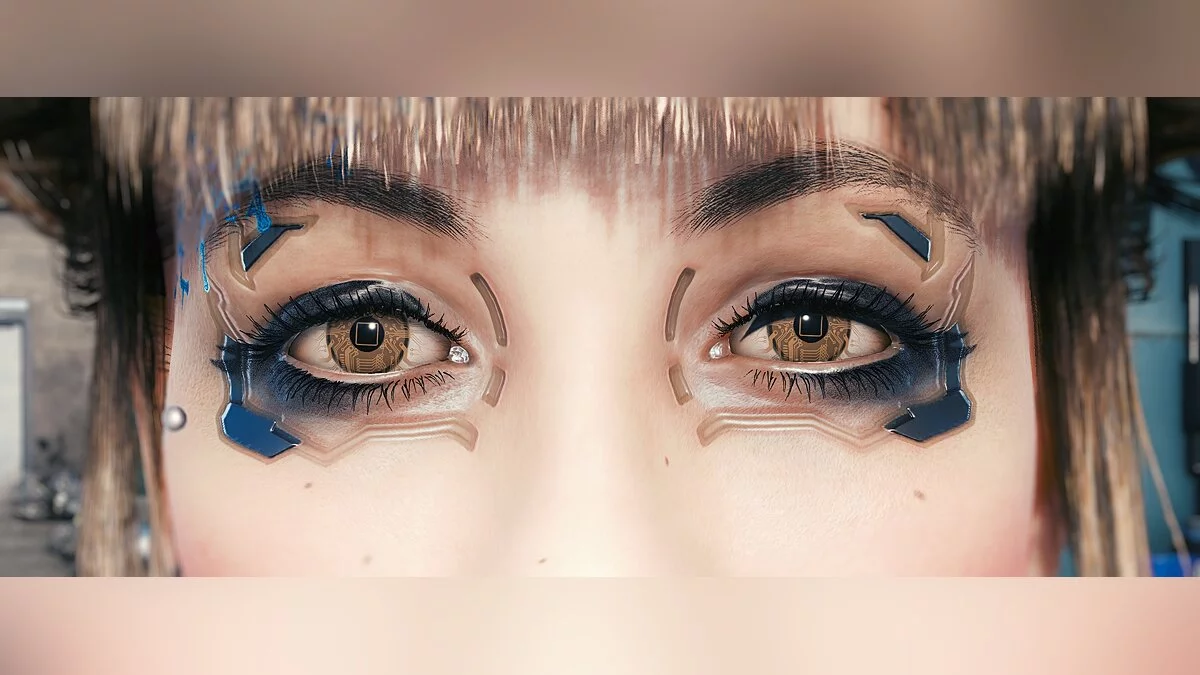 Cyberpunk 2077 — Детализированные глаза