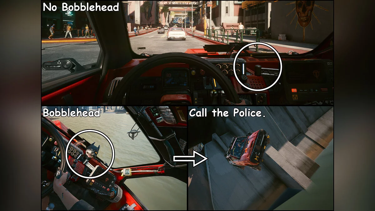 Cyberpunk 2077 — Видалення фігурки собаки