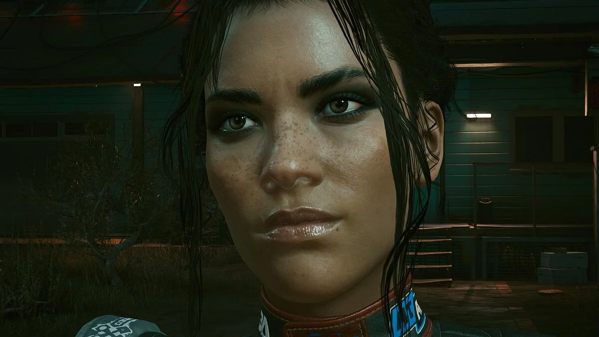 Cyberpunk 2077 — Удаление шрама и веснушек Панам