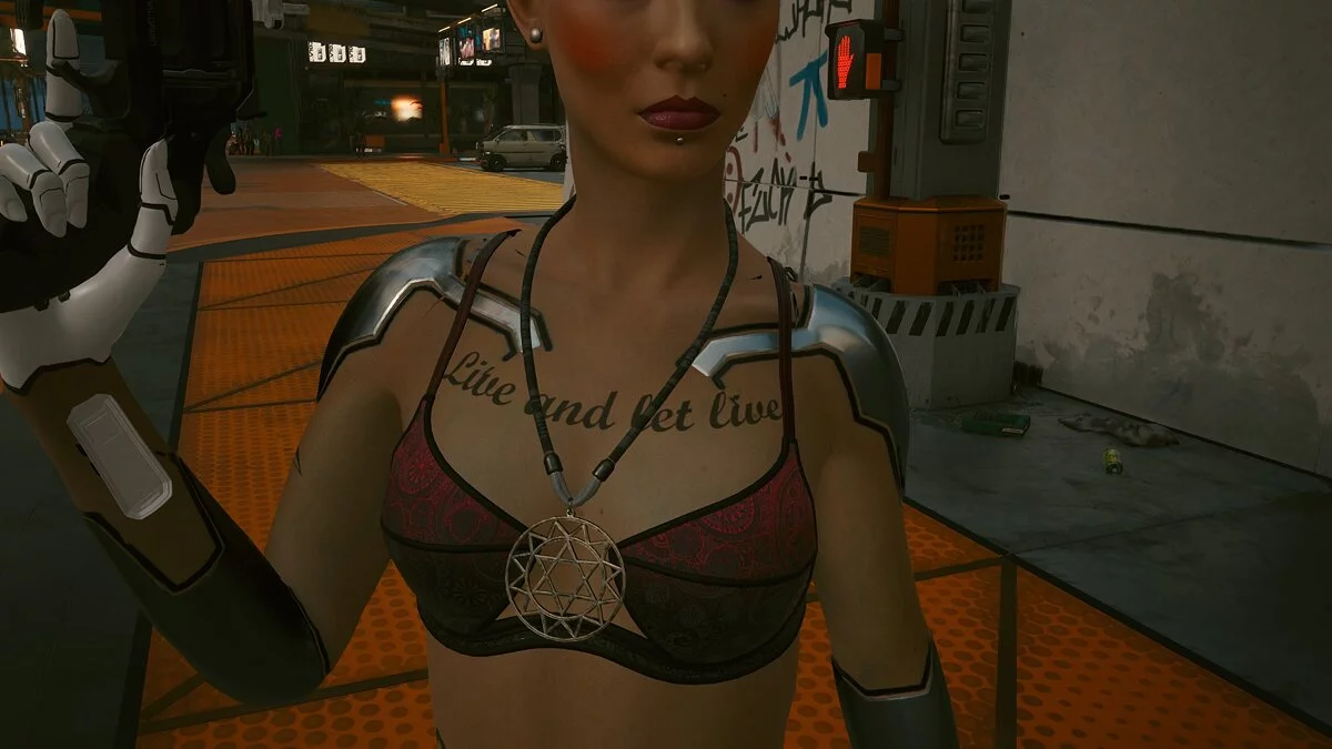 Cyberpunk 2077 — Різні предмети для обличчя