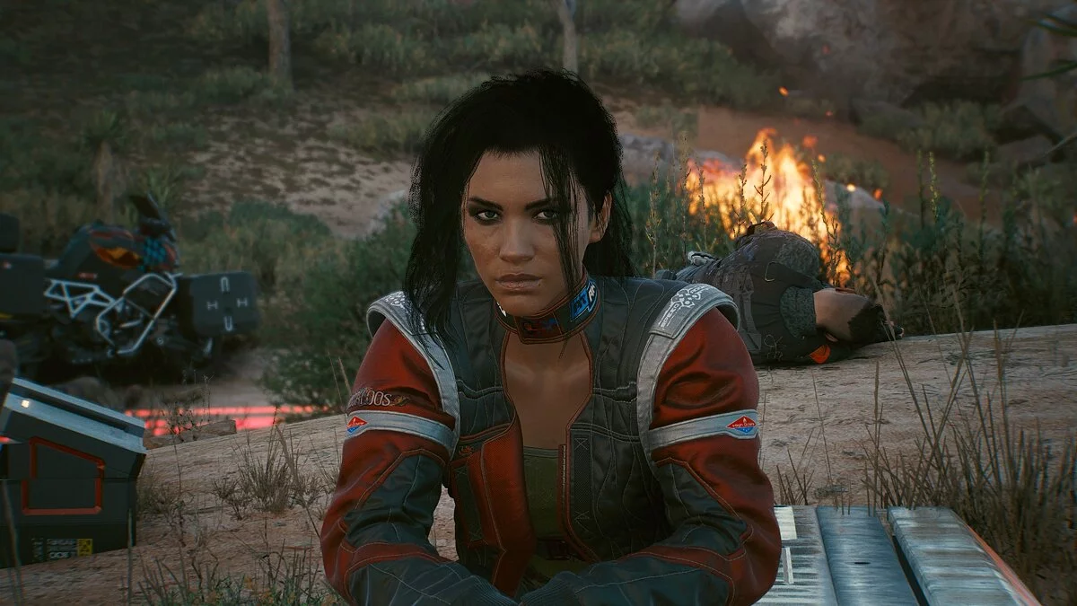 Cyberpunk 2077 — Разные прически Панам