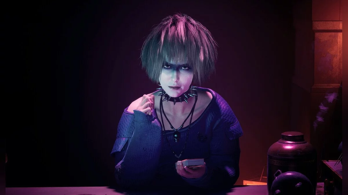 Cyberpunk 2077 — Новый макияж для Мисти