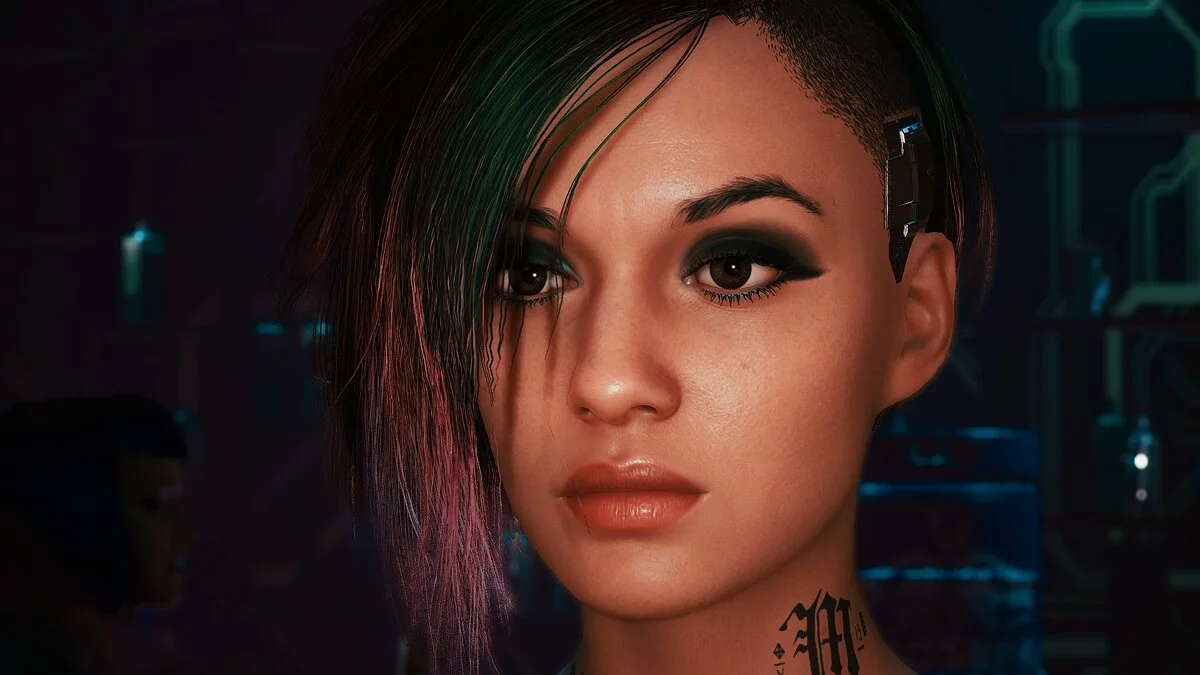 Cyberpunk 2077 — Улучшенный макияж Джуди