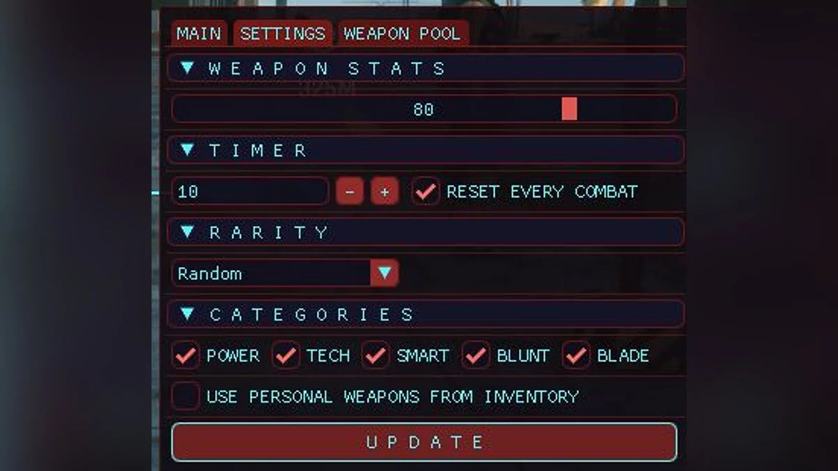 Cyberpunk 2077 — Рулетка с оружием