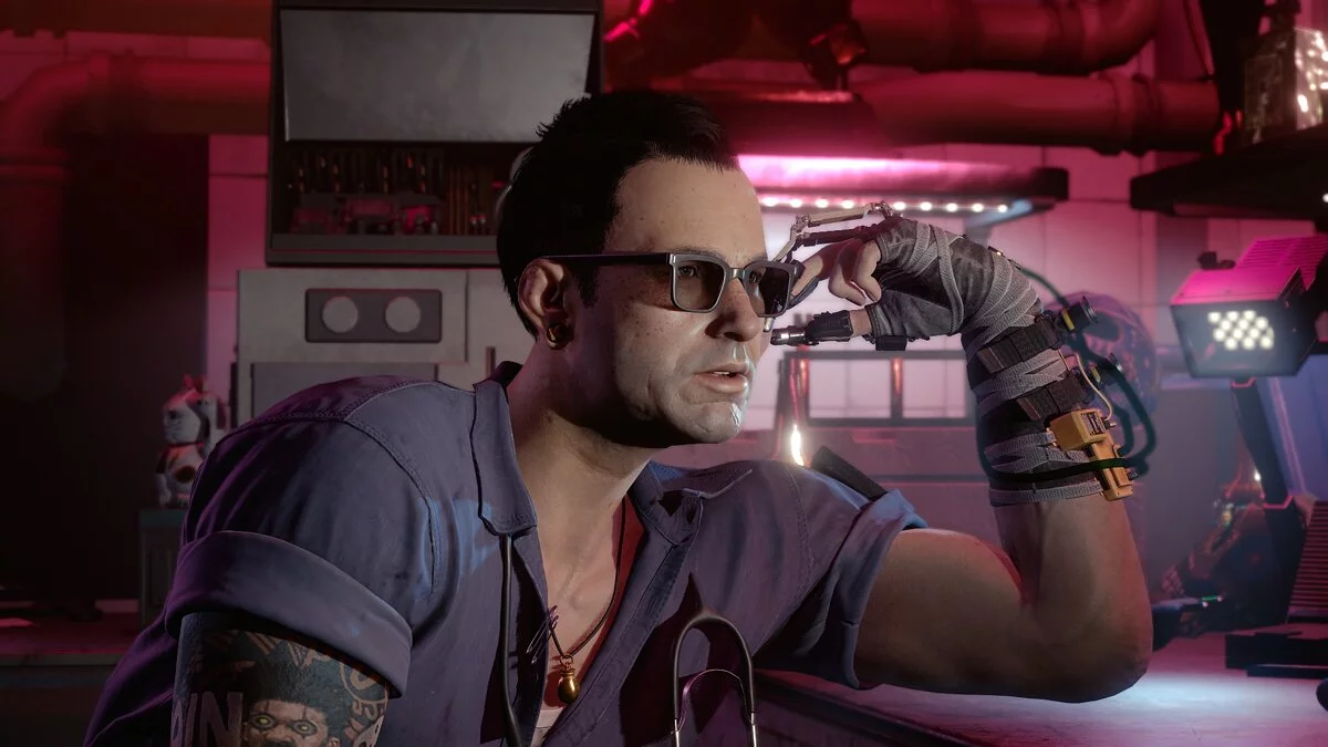 Cyberpunk 2077 — Поліпшений колір обличчя