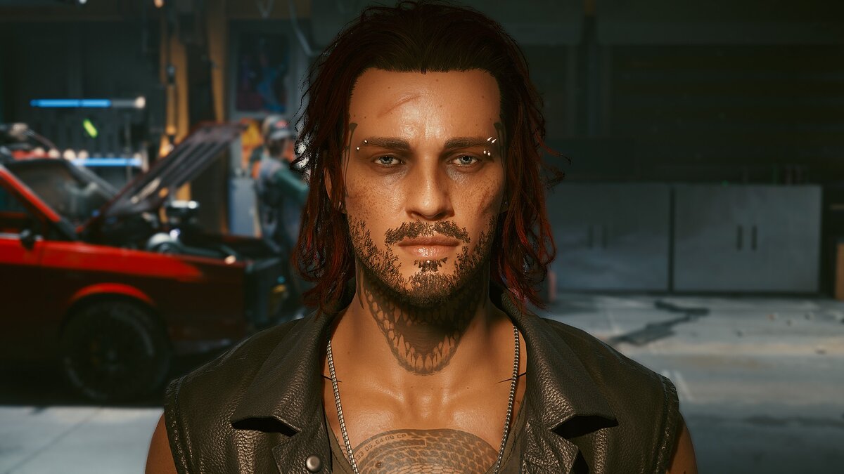 Cyberpunk 2077 — Male nomad