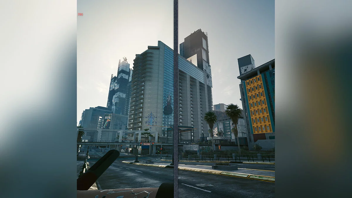 Cyberpunk 2077 — Реалистичный оттенок