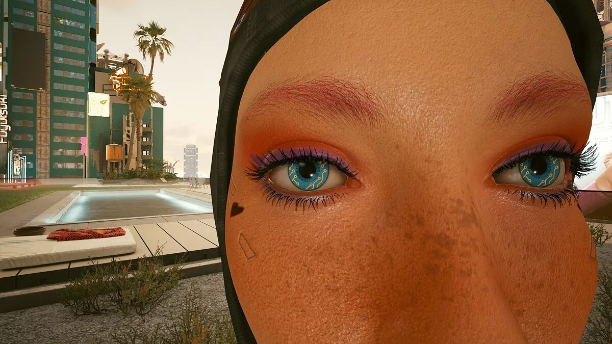 Cyberpunk 2077 — Bottomless eyes