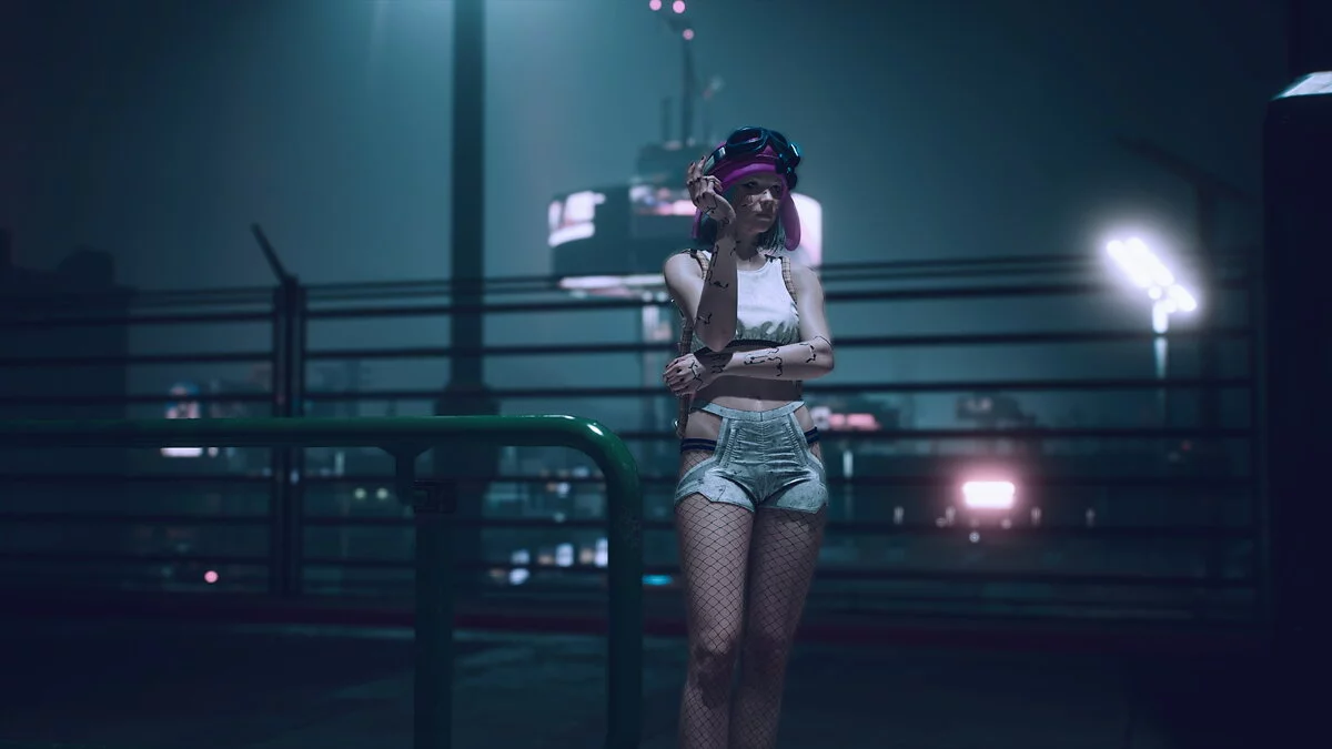 Cyberpunk 2077 — Подростковые шорты