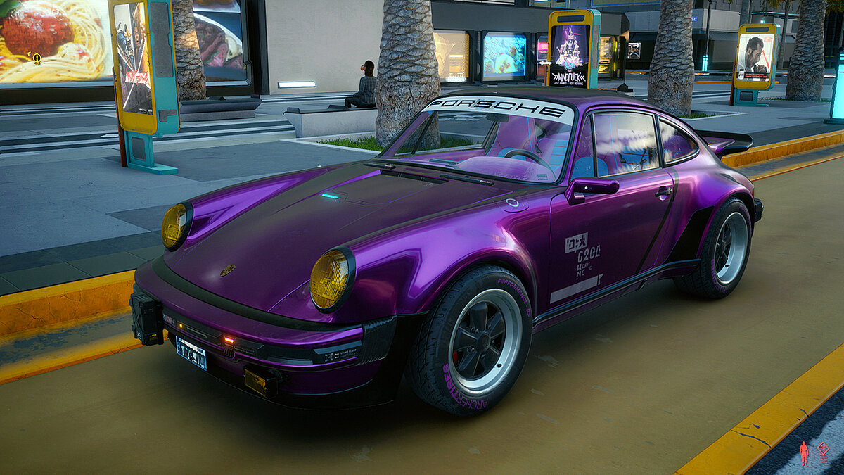 Cyberpunk 2077 — Porsche 911 Turbo (930) in different colors