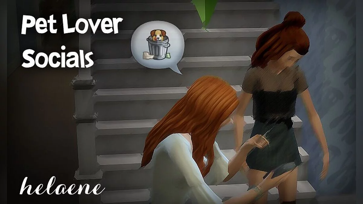 The Sims 4 — Improved character traits "loves cats" and "loves dogs"