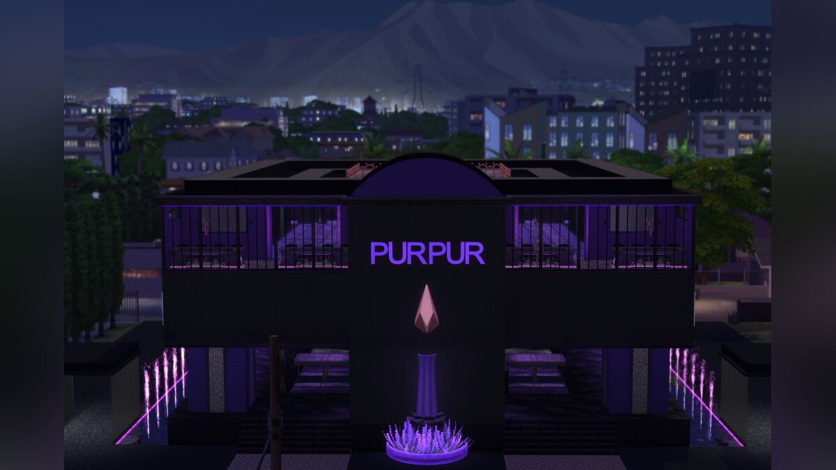 The Sims 4 — Strip club PURPUR