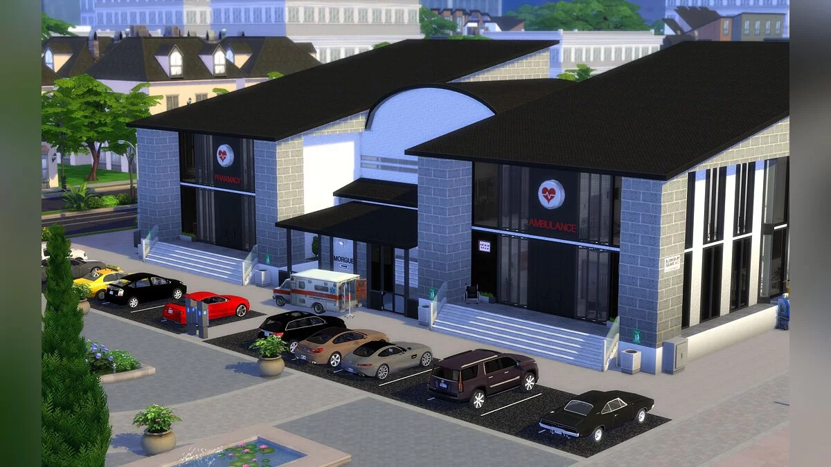 The Sims 4 — Больница Виллоу Крик