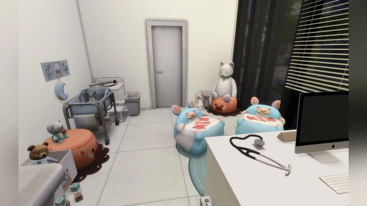The Sims 4 — Больница Виллоу Крик