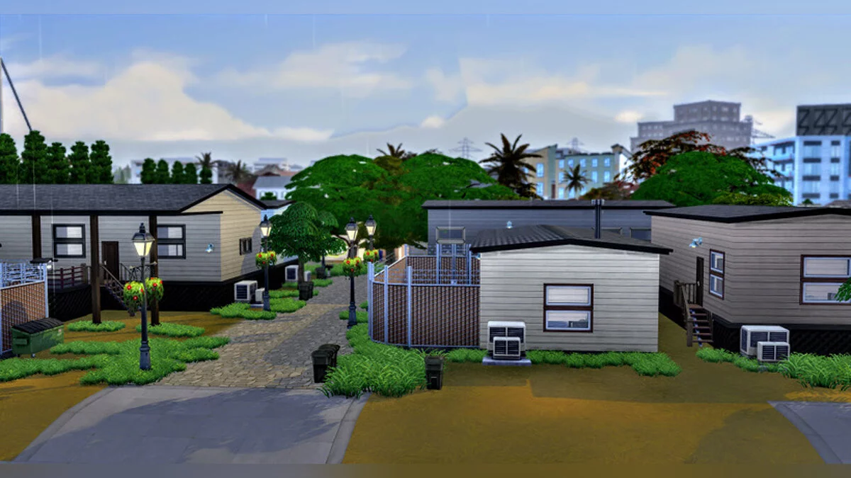 The Sims 4 — Мод на управление трейлерным парком