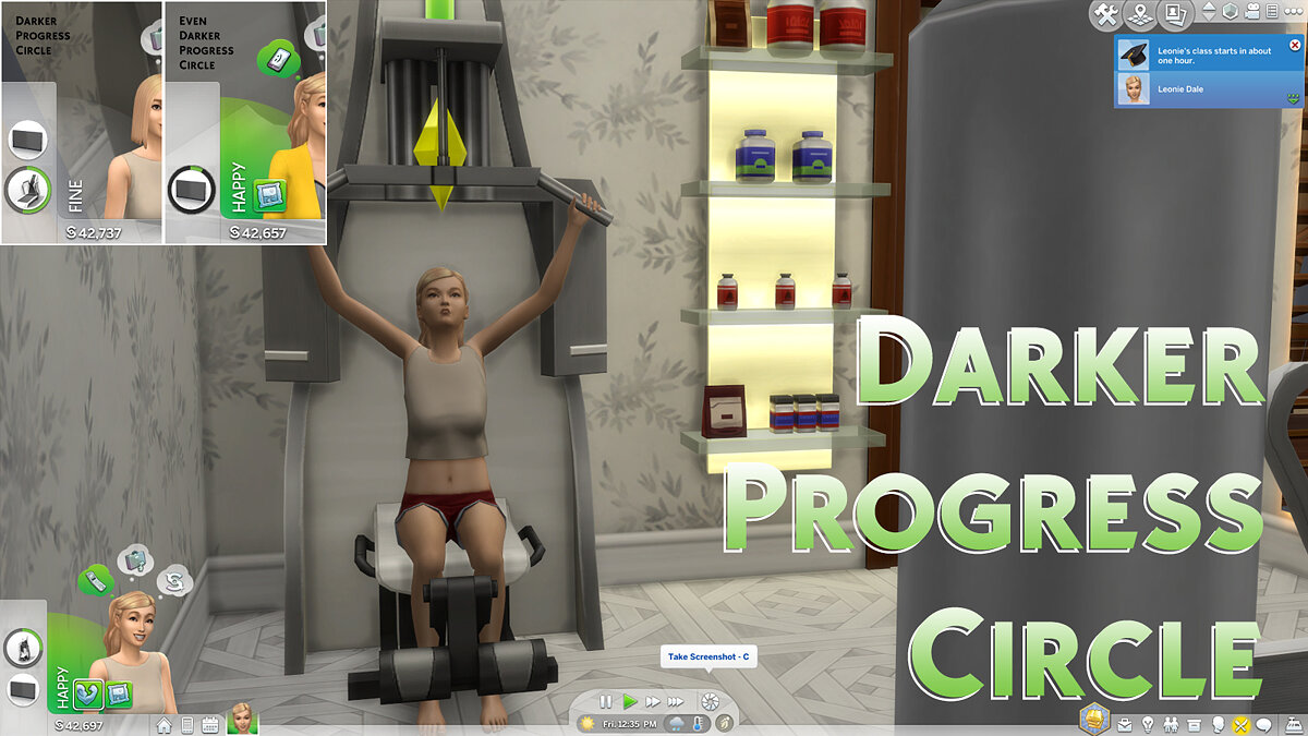 The Sims 4 — Darker circle of progress