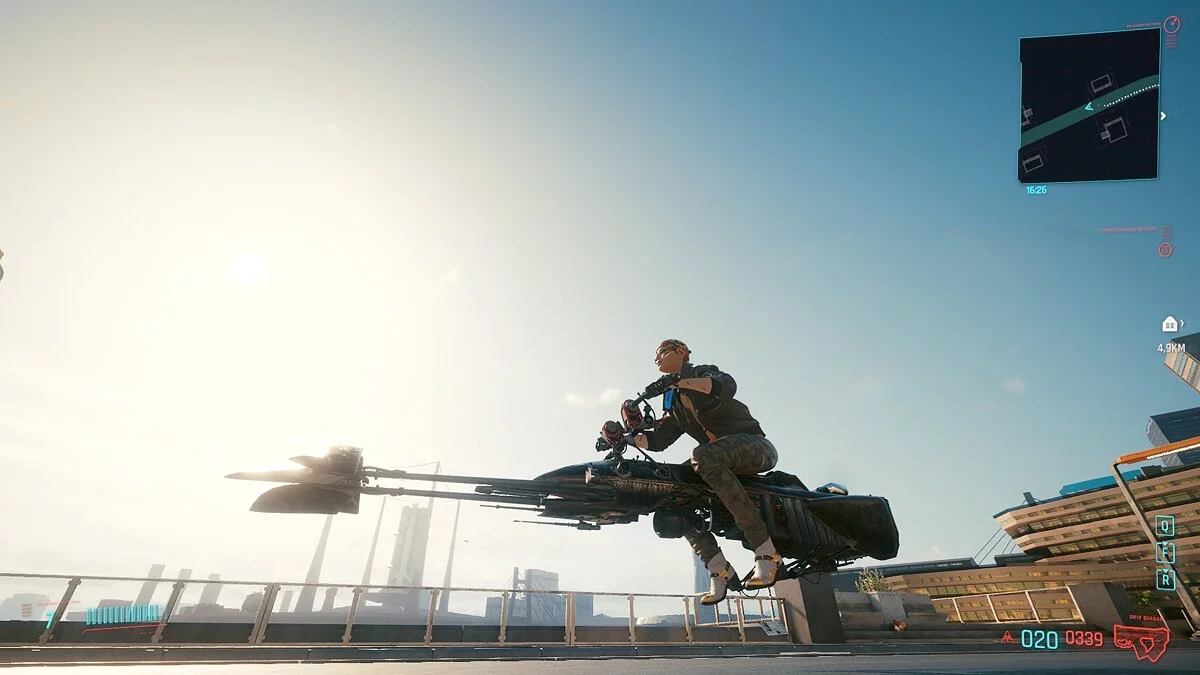 Cyberpunk 2077 — Спидер из фильмов «Звездные войны» в Найт-Сити