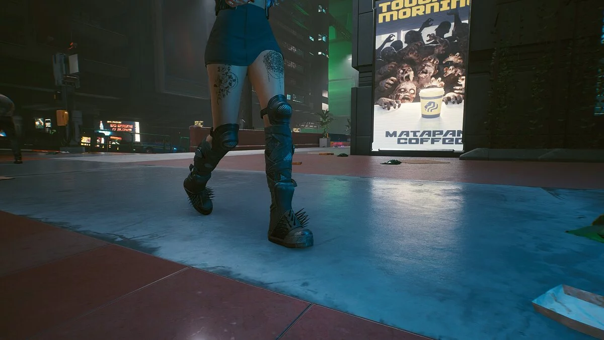 Cyberpunk 2077 — Street Samurai Boots