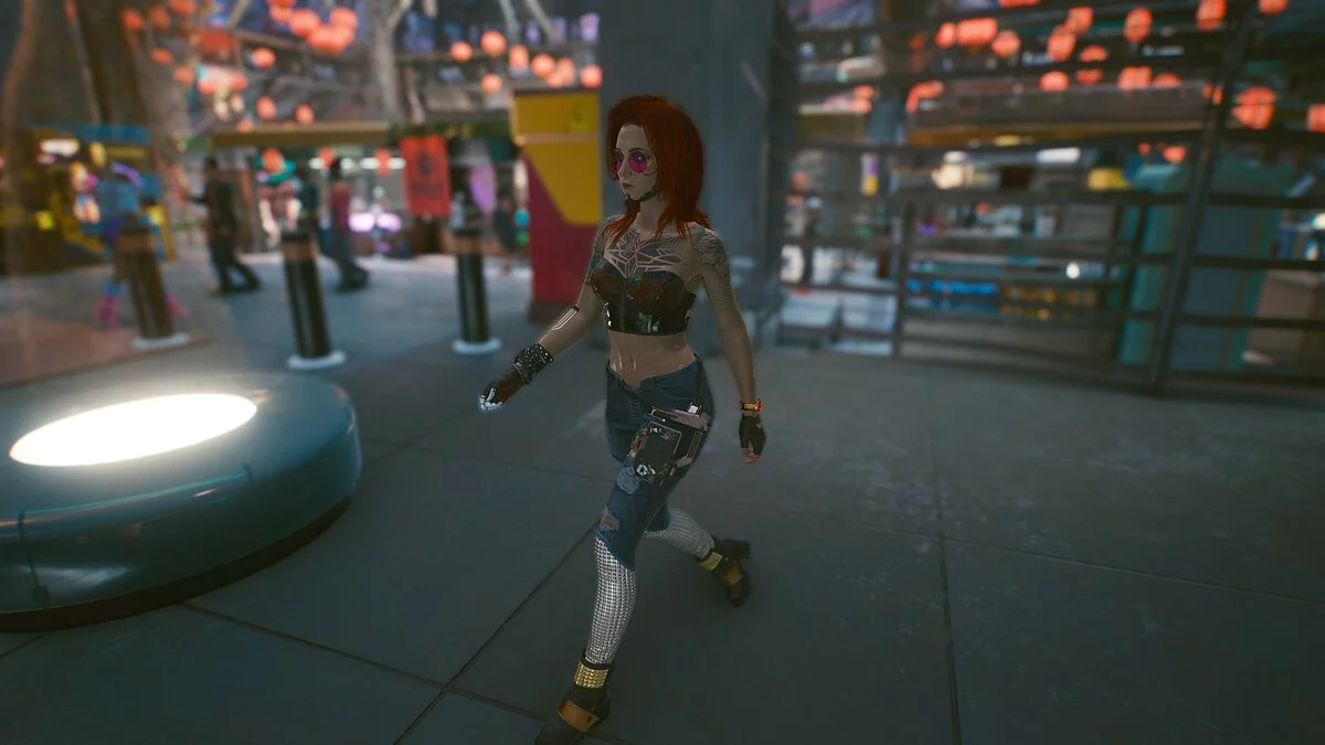 Cyberpunk 2077 — Alt pants with cyberdeck