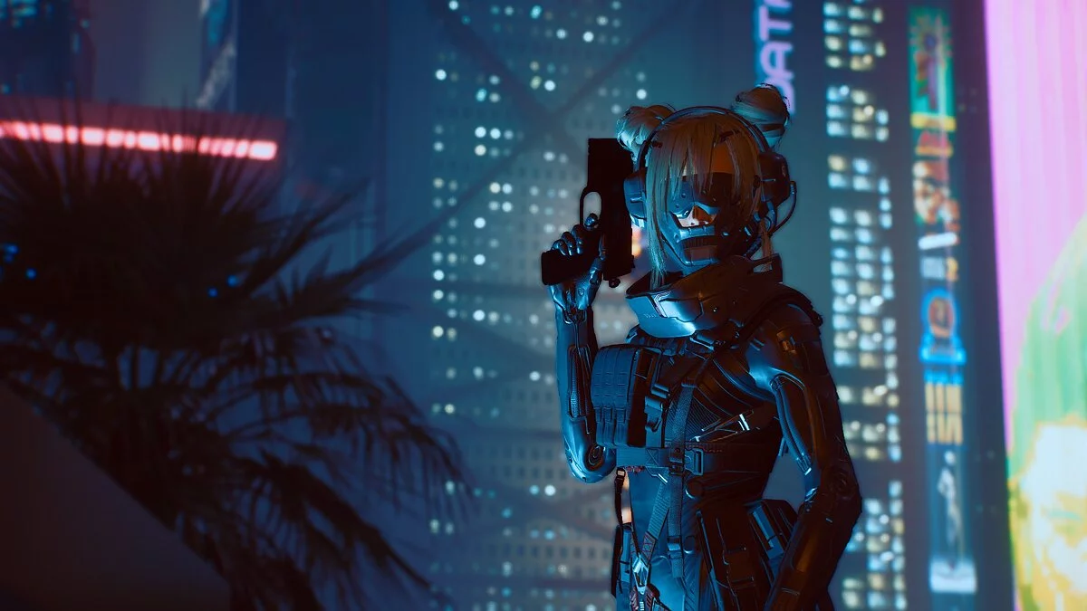 Cyberpunk 2077 — Броня Арасака Блек