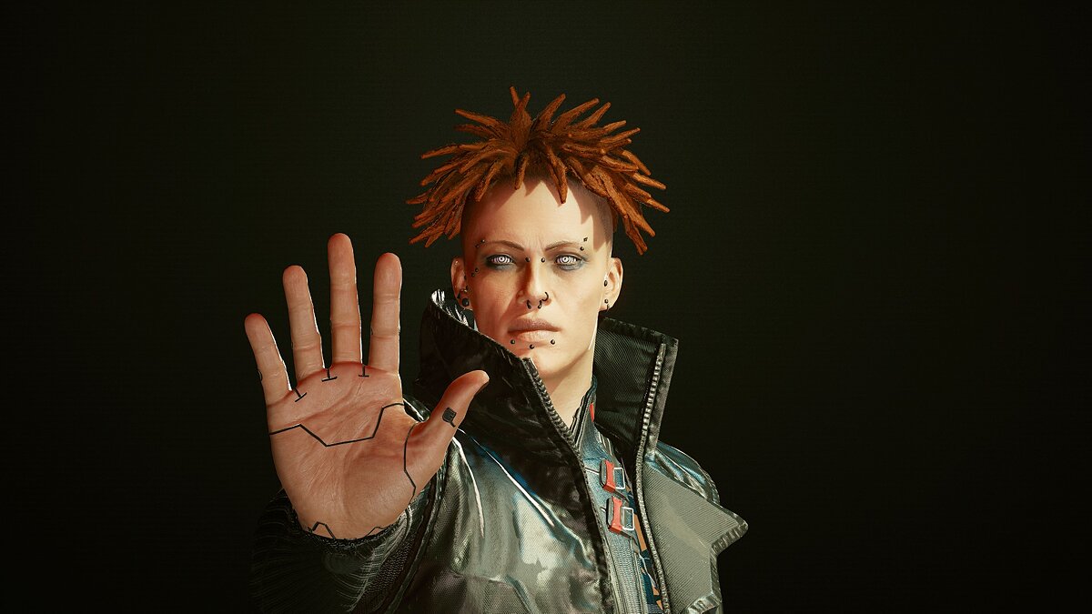 Cyberpunk 2077 — Payne from the anime "Naruto"