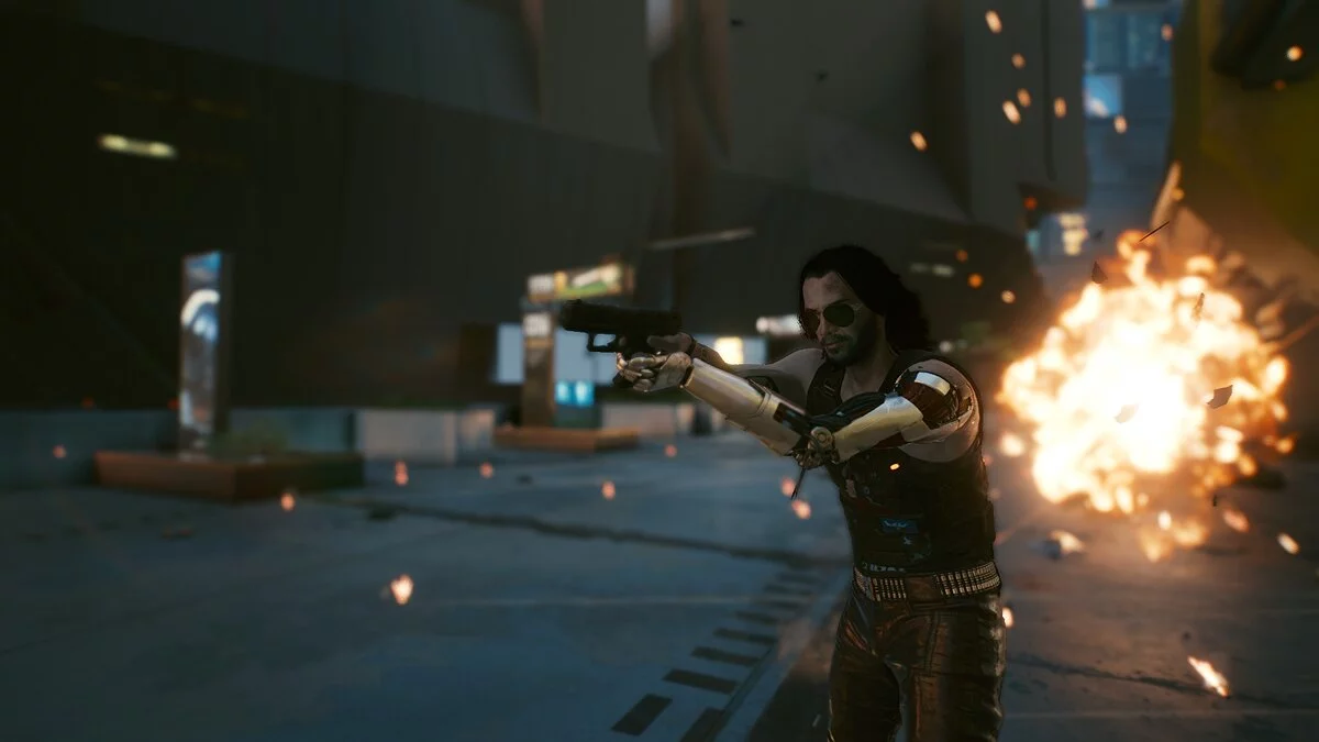 Cyberpunk 2077 — Tsunami pistol instead of P99