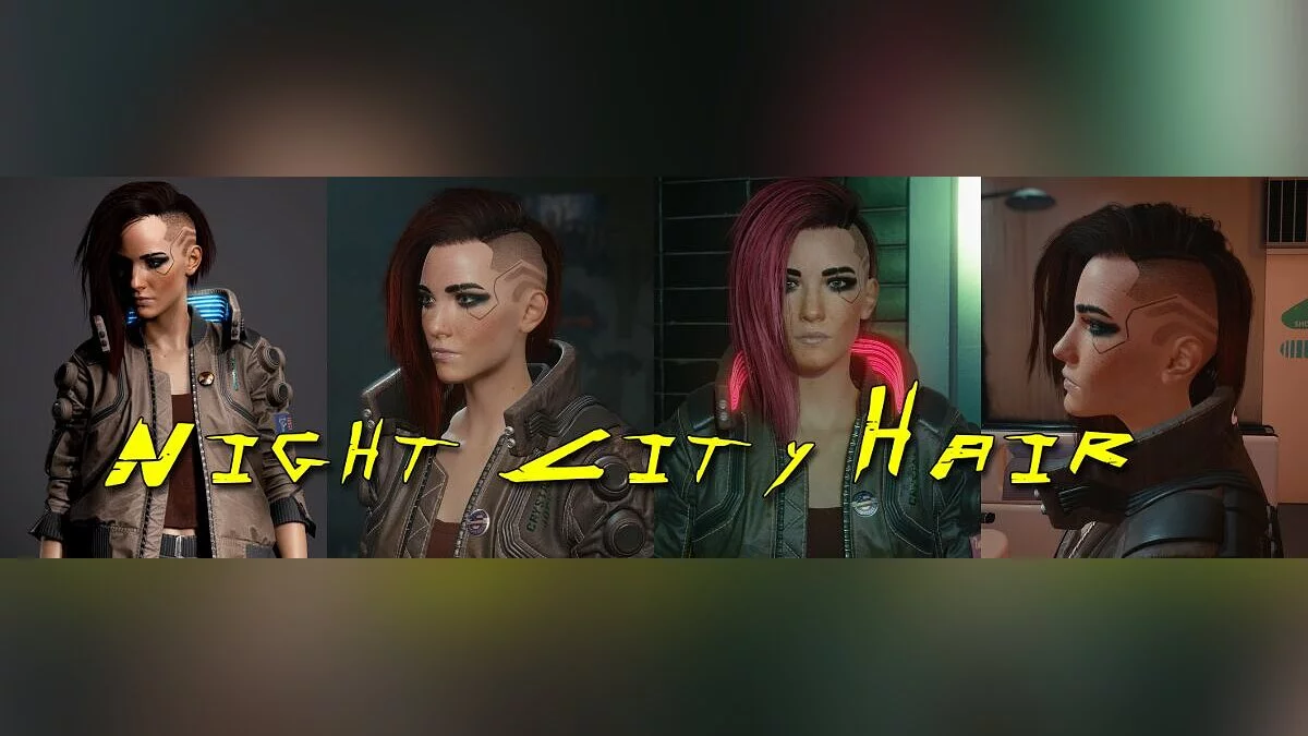 Cyberpunk 2077 — Original E3 hairstyle for V