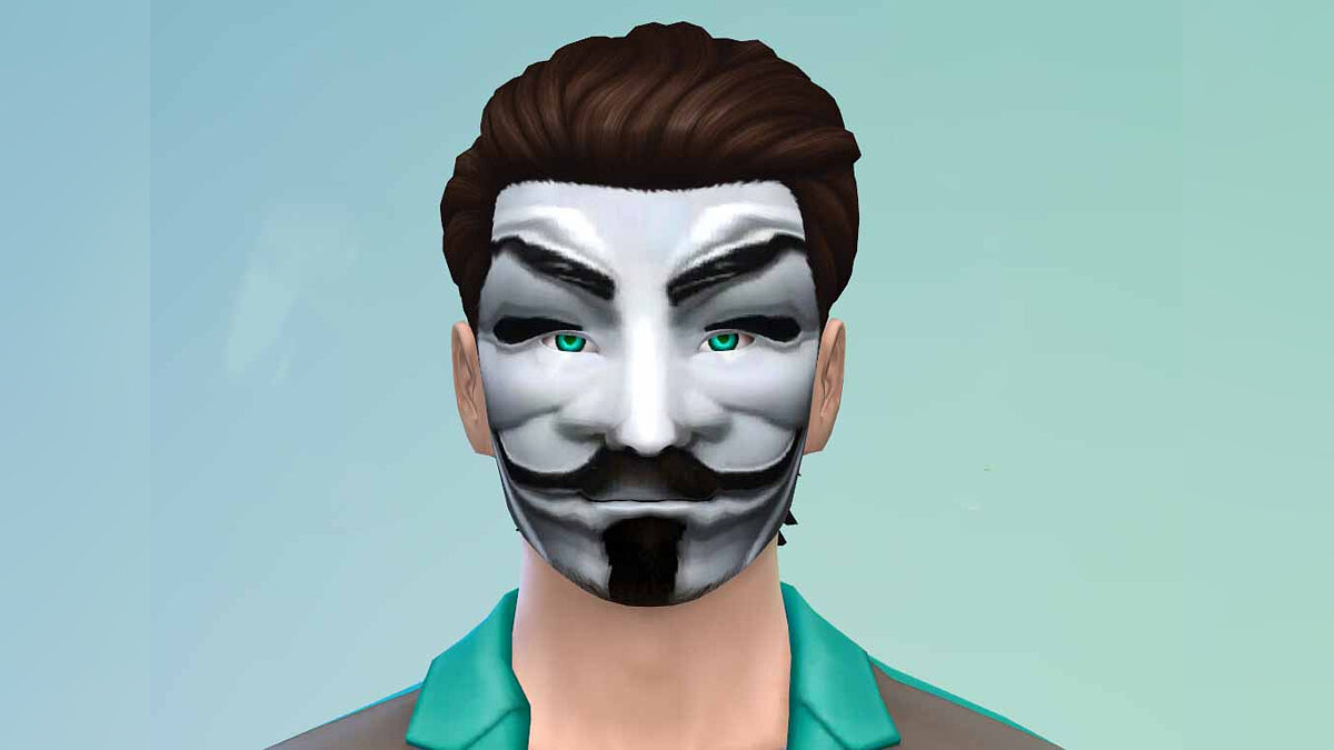 The Sims 4 — Guy Fawkes mask