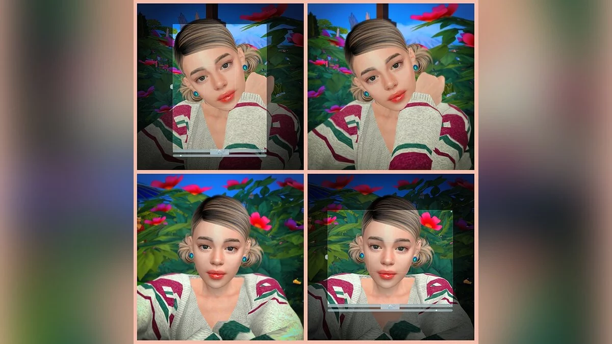 The Sims 4 — Замена одиночных поз для селфи