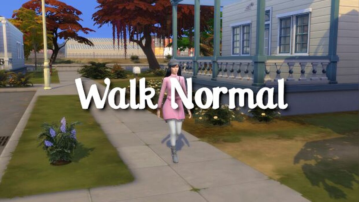 The Sims 4 — Disabling various walking styles (02/20/2021)