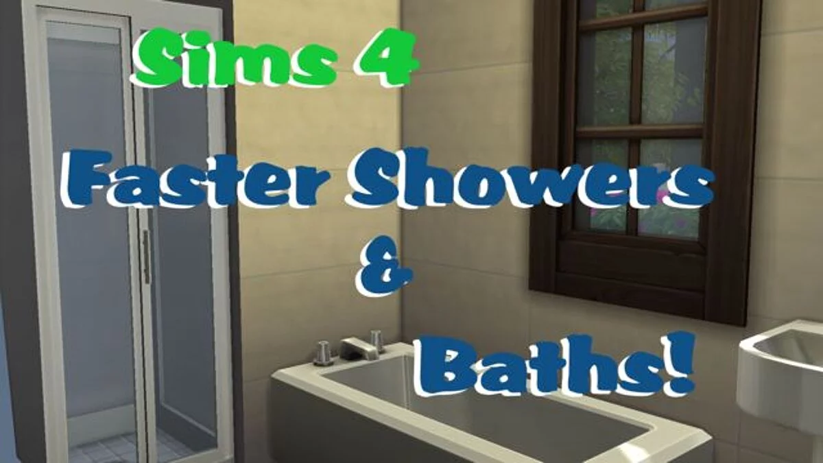 The Sims 4 — Ducha/baño más rápido (21/02/2021)