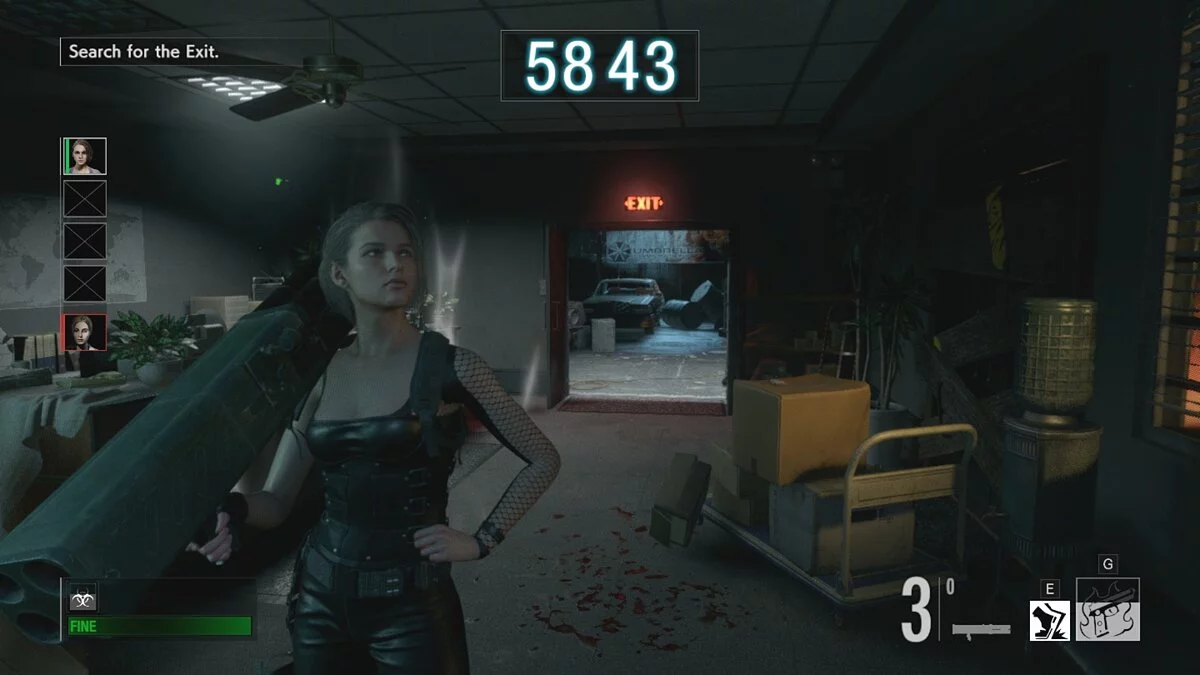 Resident Evil: Resistance — Джилл без окулярів