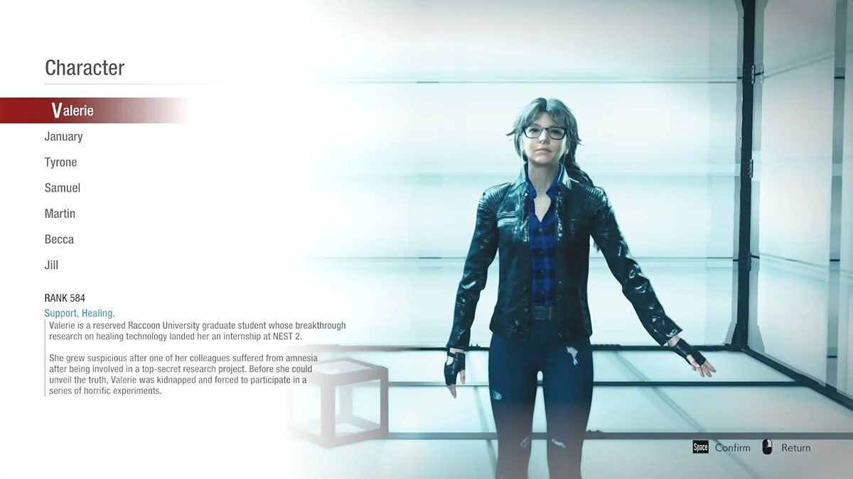 Resident Evil: Resistance — Modern Valerie