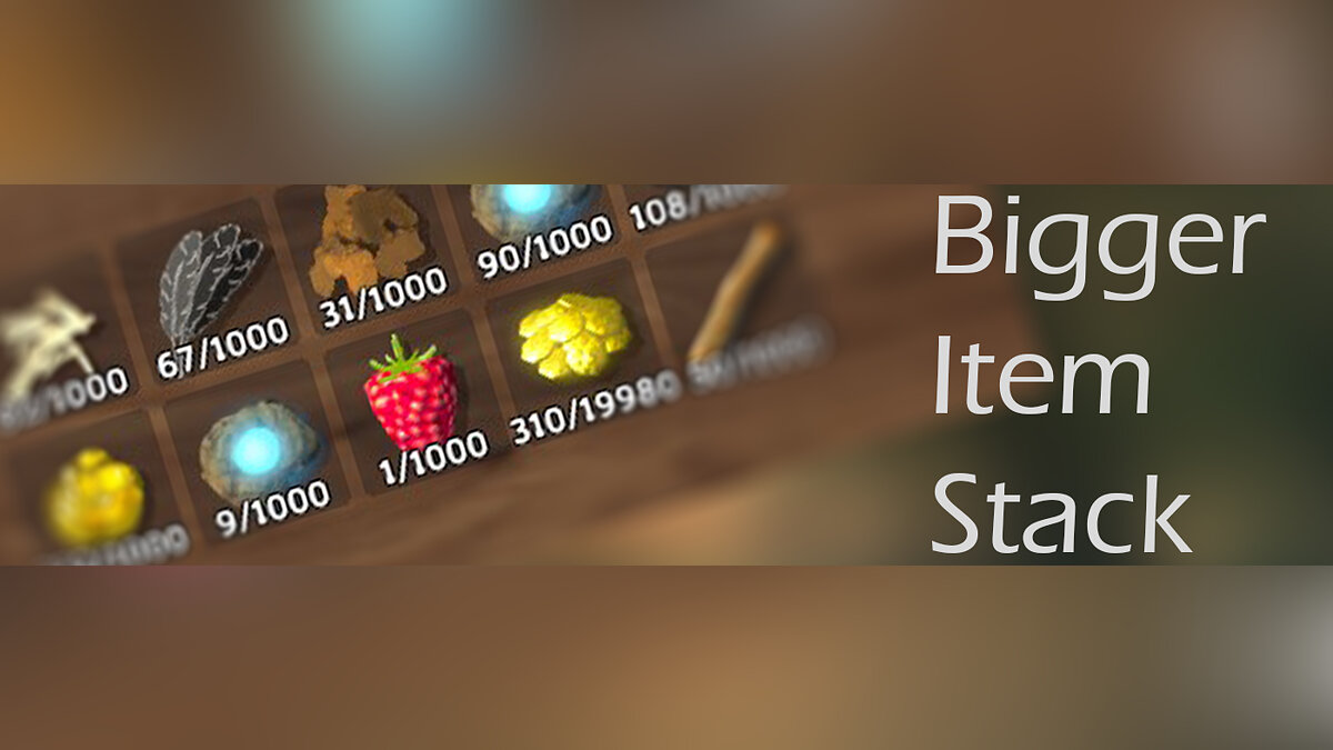 Valheim — Increased inventory slots