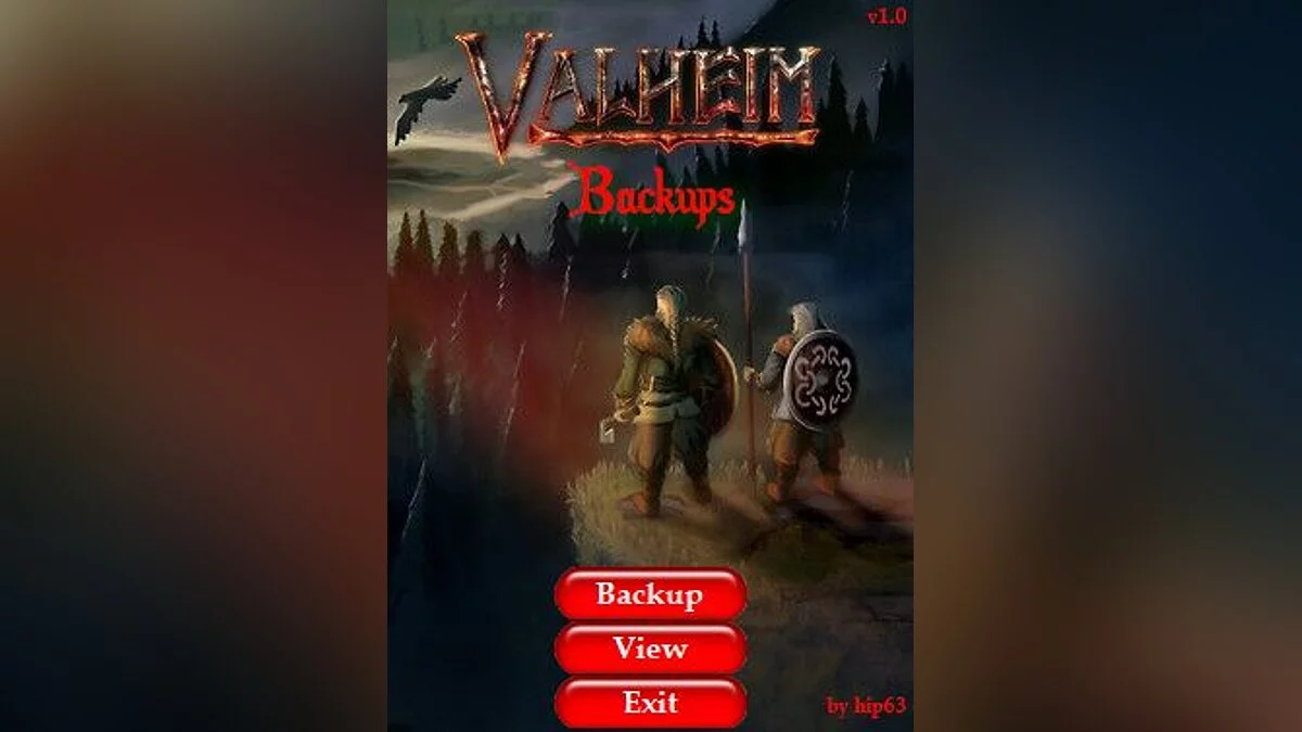 Valheim — Creating a Backup