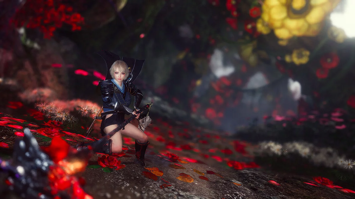 Nioh 2: Complete Edition — Юбка в стиле милитари с дырками