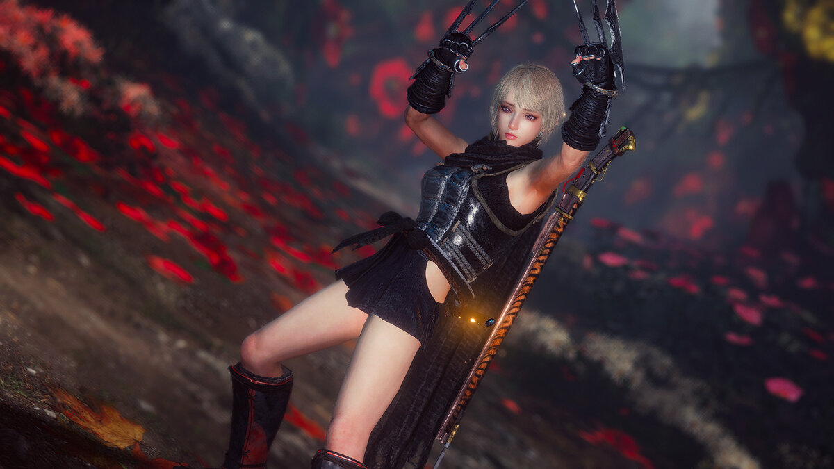 Nioh 2: Complete Edition — Military style skirt with holes