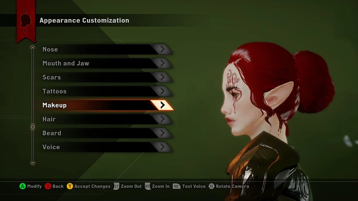 Dragon Age: Inquisition — Hairstyle: Horse bun