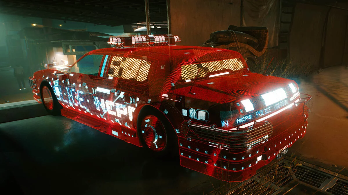 Cyberpunk 2077 — Машины - голограммы
