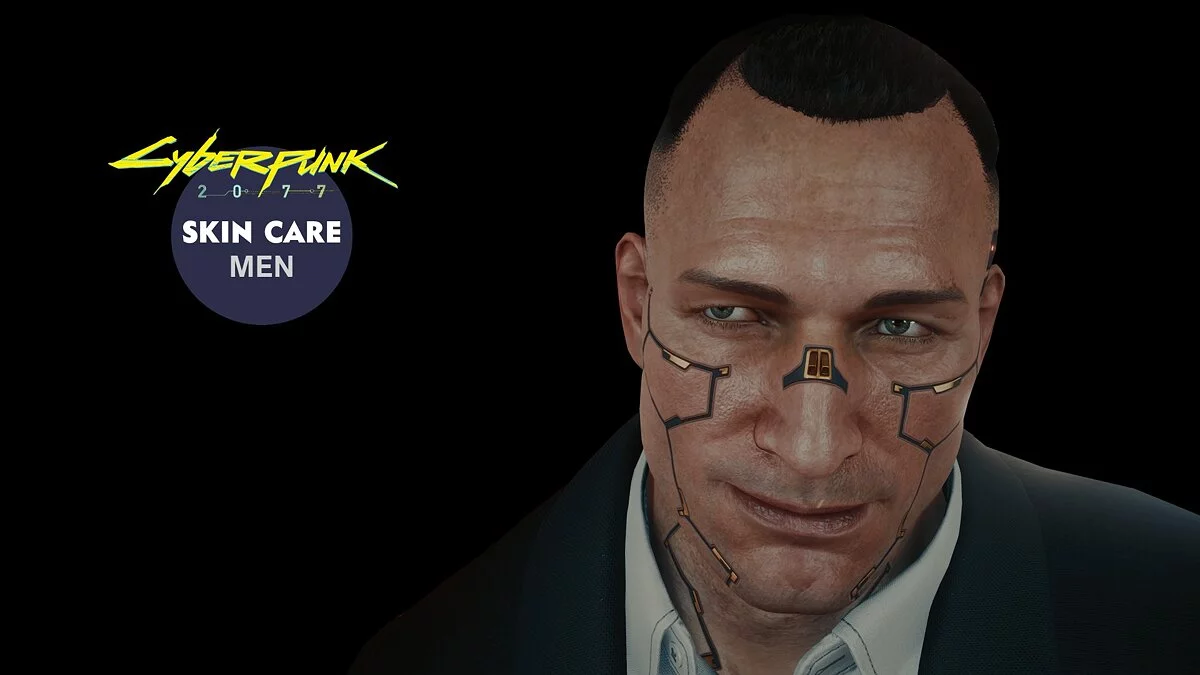 Cyberpunk 2077 — Реалистичная кожа NPC