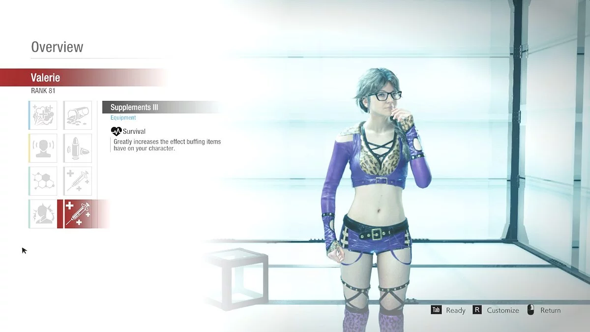 Resident Evil: Resistance — Валері у костюмах Джен