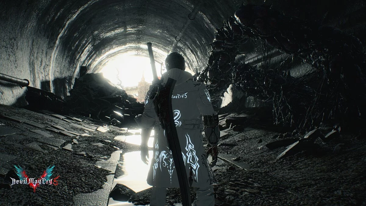 Devil May Cry 5 Special Edition — Білий плащ Неро