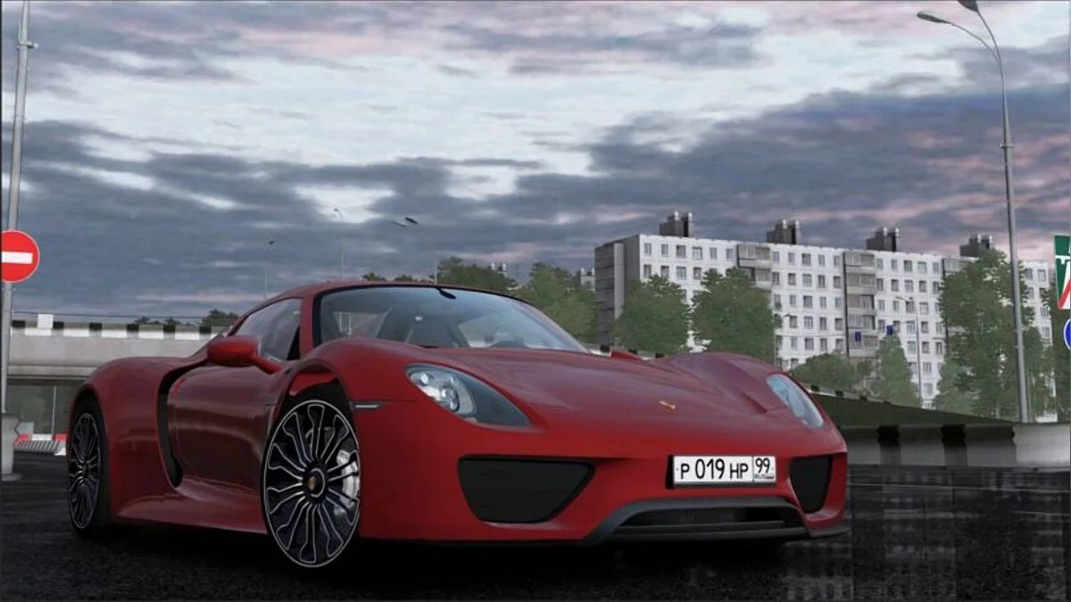 City Car Driving — 2014 Porsche 918 Spyder (v1.5.8 - 1.5.9.2)